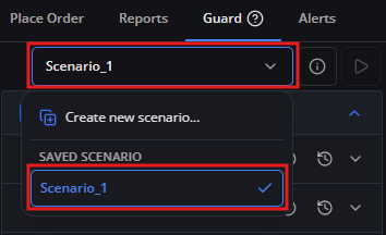 Select Scenario