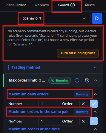 Select expired Scenario 1
