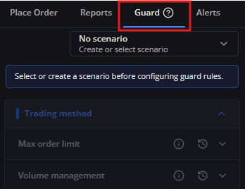 Open Trader's Guard