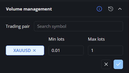 Volume management